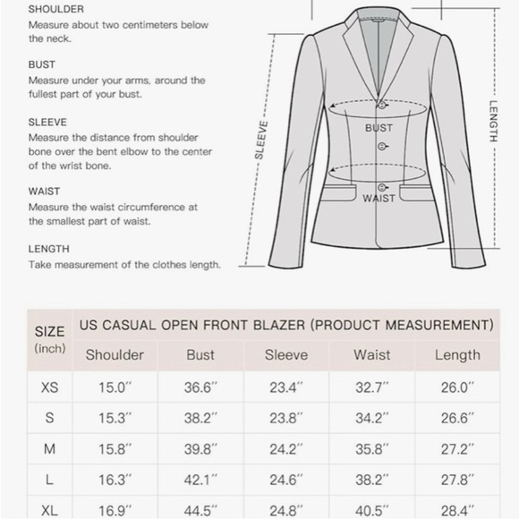 Cicy Bell Women’s Khaki Blazer Jacket Size M One Button Work Office Casual Coat - Picture 8 of 9